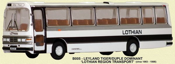 Base Toys - B005 - Duple Dominant II Coach - Lothian Coaches