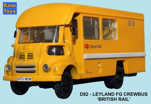 Base Toys - D82 - Leyland FG Crewbus - British Railways