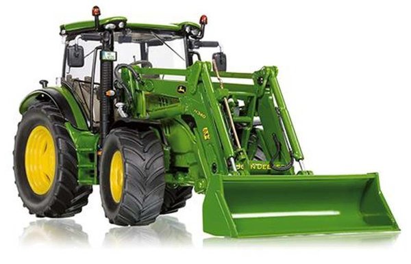 Wiking - WK077344 - John Deere 6125R with Front Loader
