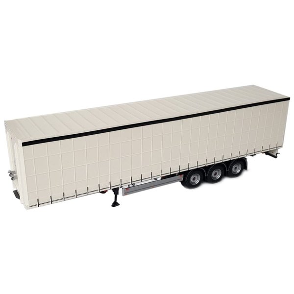 MarGe - 1902-01 - Pacton Curtainside Trailer - White