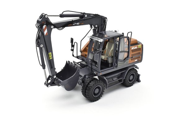AT Collections - AT3200151 - Atlas 160W Wheeled Excavator with Mitas Dual Tyres