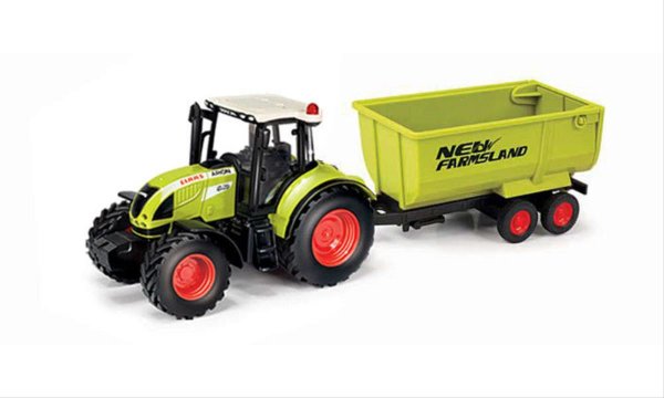 Herpa - CLA184015 Claas Arion 540 with Tipper Trailer