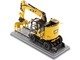 Diecast Masters - 85661 - CAT M323F Railroad Wheeled Excavator