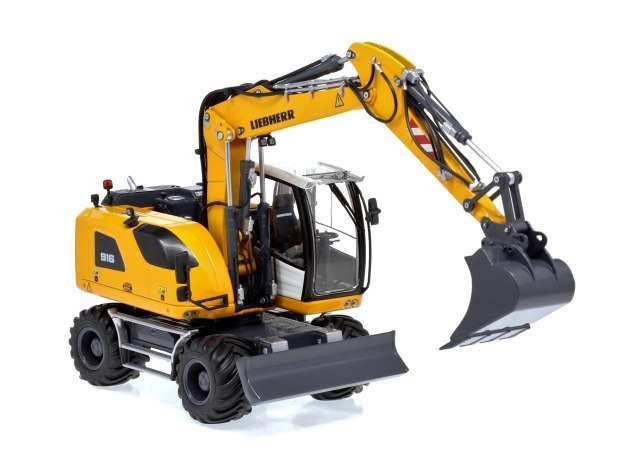 COLLECTIONS Atlas 160W Wheeled excavator With Mitas dual tyres 1/32  AT 