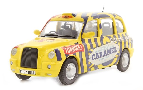 Oxford Diecast OD43TX4009 - TX4 Taxi - Tunnocks Livery